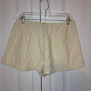 J. Crew Pale Yellow Shorts